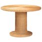 Baxton Studio Farrow Dining Table in Light Honey - Table Only, , large