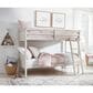 Ashley Robbinsdale Twin over Twin Bunk Bed with Ladder in Antique White, , large
