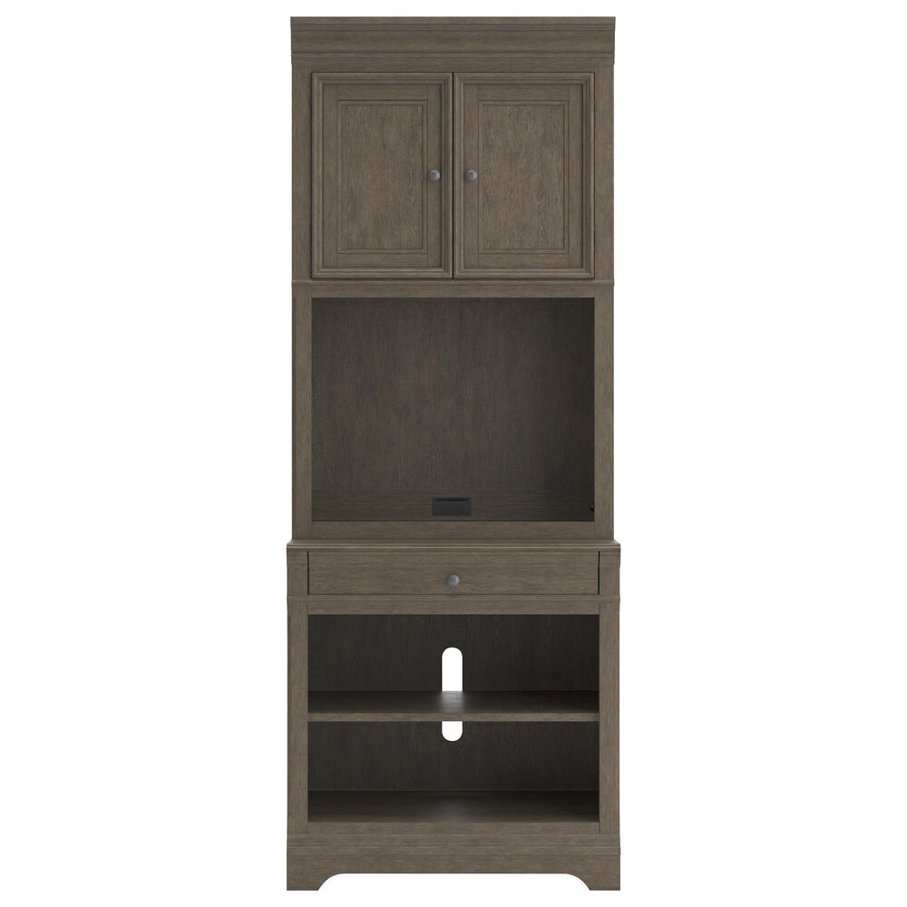 Ashley Janismore 79&quot; Bookcase in Weathered Gray, , large