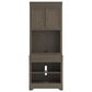 Ashley Janismore 79" Bookcase in Weathered Gray, , large