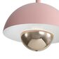 Golden Lighting Vintra LED 1-Light Pendant in Dusty Rose, , large
