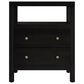 Butler Specialty Company Nora 2 Drawer Nightstand with Open Shelf in Coffee Brown, , large