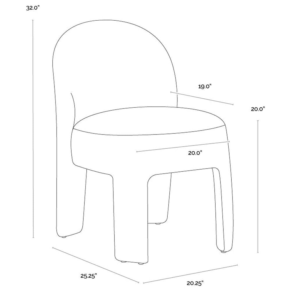 37B Myrtle Side Chair in Opera Spice, , large