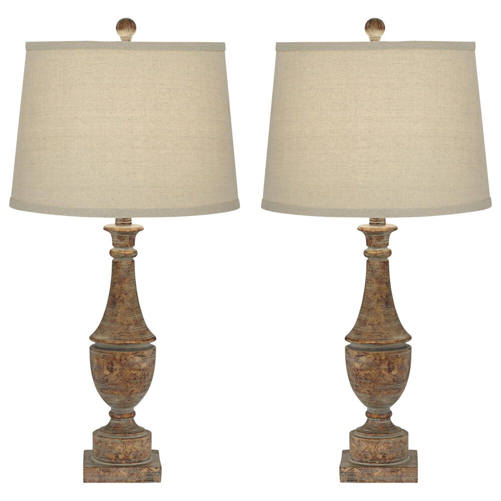 Pacific Coast Lighting Collier Table Lamp in Bronze and Aged Patina (Set of 2), , large
