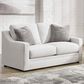 Ashley Maitelynn Stationary Loveseat in Chalk, , large