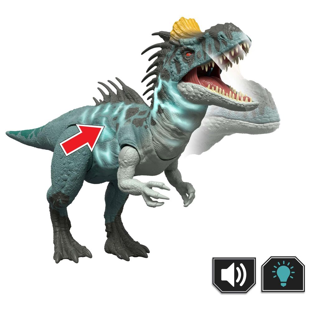 Jurassic World Wild Roar Crylophosaurus Action Figure, , large