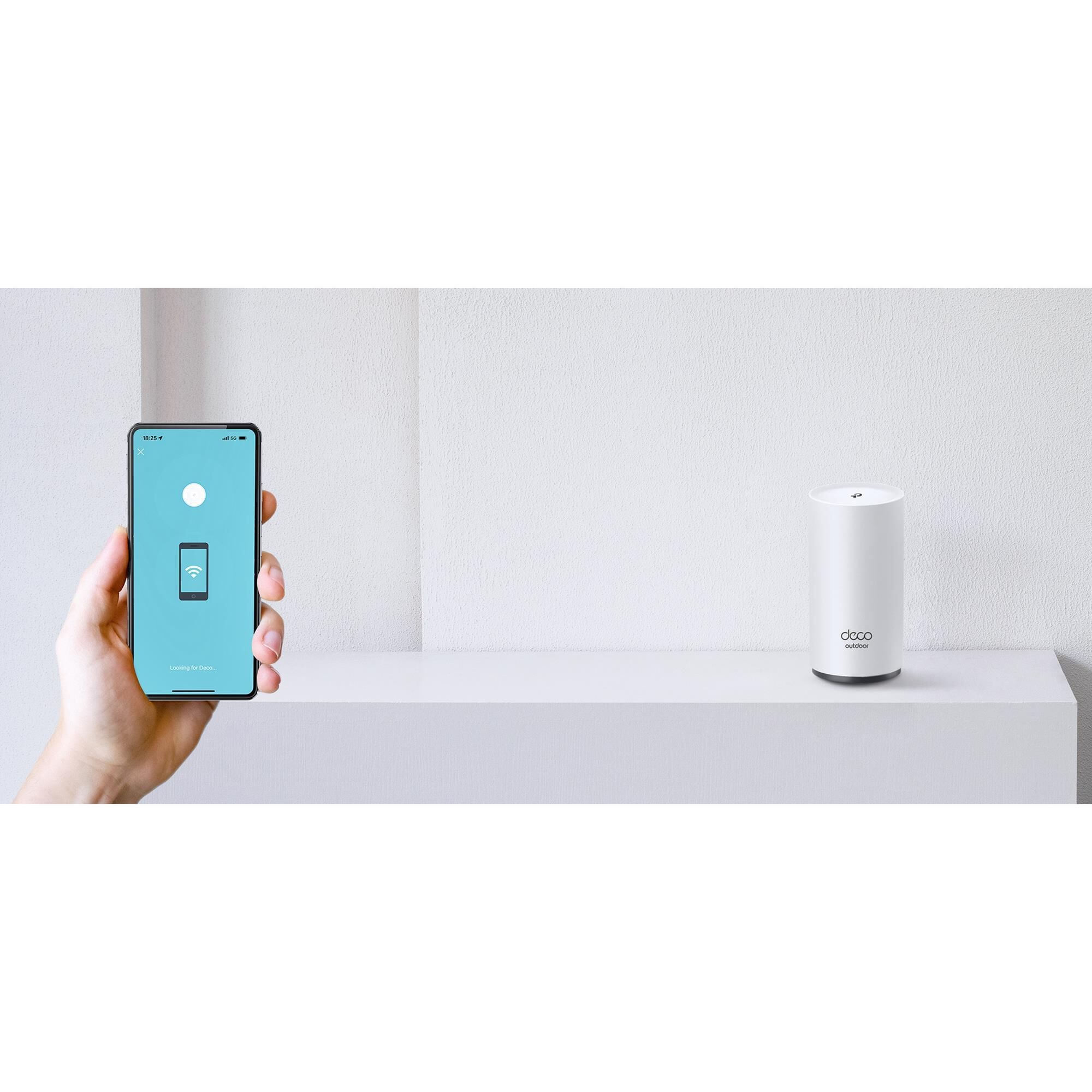 TP-Link Deco X50-Outdoor Whole Home Mesh Dual-Band Wi-Fi 6 in White