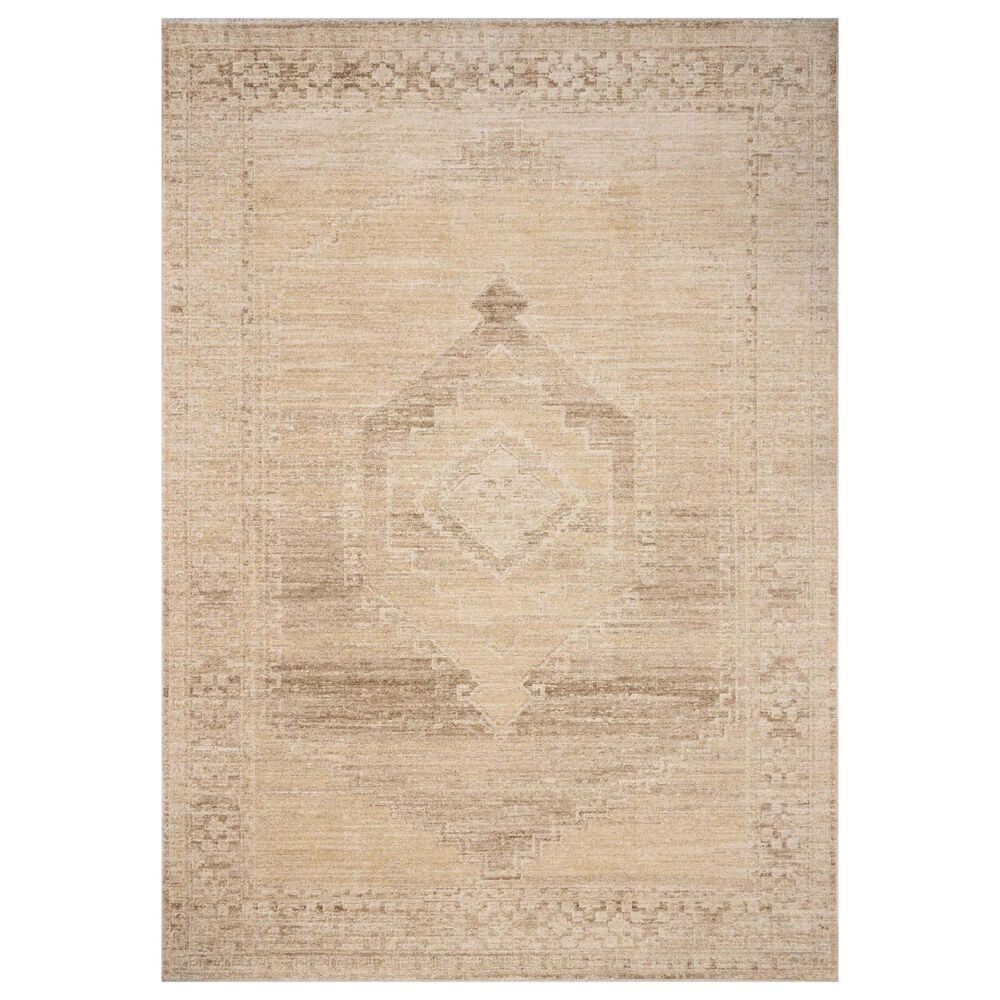 Chris Loves Julia x Loloi Palma Wheat and Taupe 2"3" x 3"10" Area Rug, , large