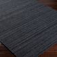 Surya Hickory Charcoal, Black and Gray 10" x 14" Indoor/Outdoor Area Rug, , large
