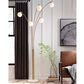 Ashley Taliya Arc Lamp in Champagne, , large