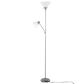 Grandview Gallery Dual Shade Floor Lamp in Silver, , large