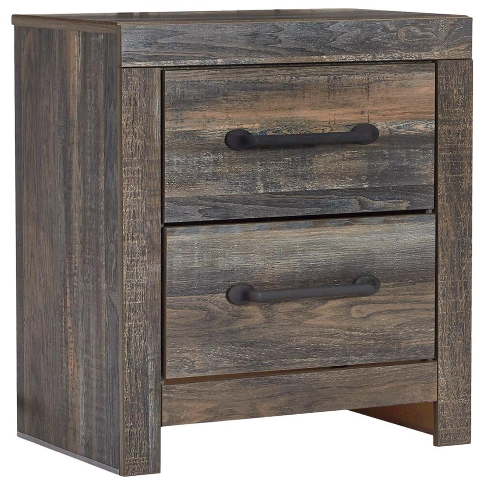 Ashley Drystan 5 Piece Full Bedroom Set in Rustic Brown, , large