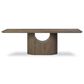 Four Hands Bevie Dining Table in Brown - Table Only, , large