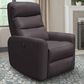 Simeon Collection Hercules Power Glider Swivel Recliner in Chocolate, , large
