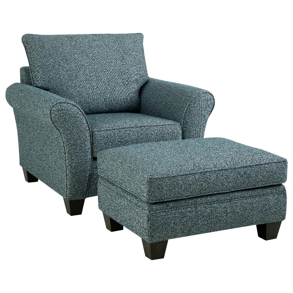Hickorycraft Furniture Accent Chair in Blue, , large