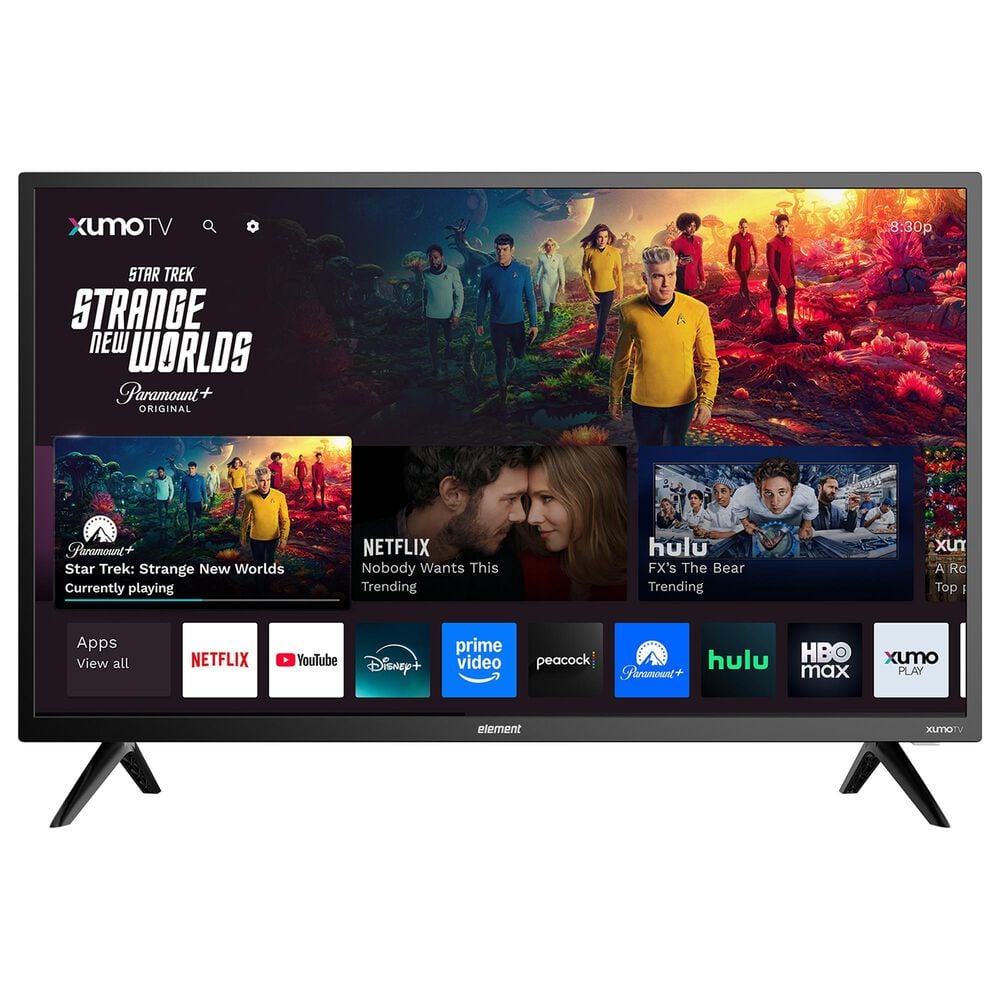 Element 32" Class Genesis Series 720p HD - Smart Xumo TV with 2.0 Soundbar in Black, , large