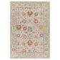 Surya Reina Light Gray, Cream, Denim, Rust, Mustard, Olive and Tan 2"7" x 3"11" Area Rug, , large