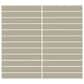Dal-Tile Colour Wheel Matte Architectural Gray 12"" X 10"" Ceramic Mosaic Sheet, , large