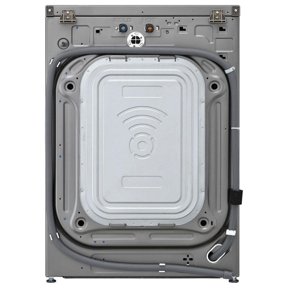 LG 5 Cu. Ft. Smart Front Load Washer and 7.4 Cu. Ft. Gas Dryer Laundry Pair in Graphite Steel, , large