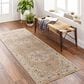 Surya Reina Tan, Light Gray, Medium Gray, Cream, Light Brown, Denim, Rust and Mustard 2"7" x 7"3" Runner, , large