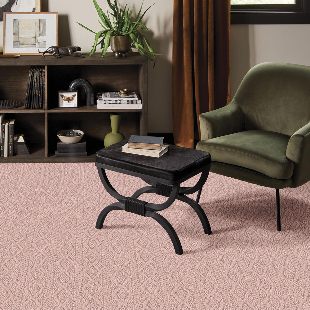 Anderson Tuftex Crochet Carpet in Vintage Rose, , large