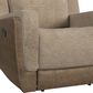 Mayberry Hill Hornet Manual Motion Glider Recliner in Rancho Beige, , large