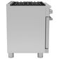 Cafe 5.75 Cu. Ft. Freestanding Dual Fuel Range in Stainless Steel and Brushed Stainless, , large