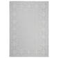 Safavieh Bermuda 5"3" x 7"6" Light Blue and Ivory Indoor/Outdoor Area Performance Rug, , large
