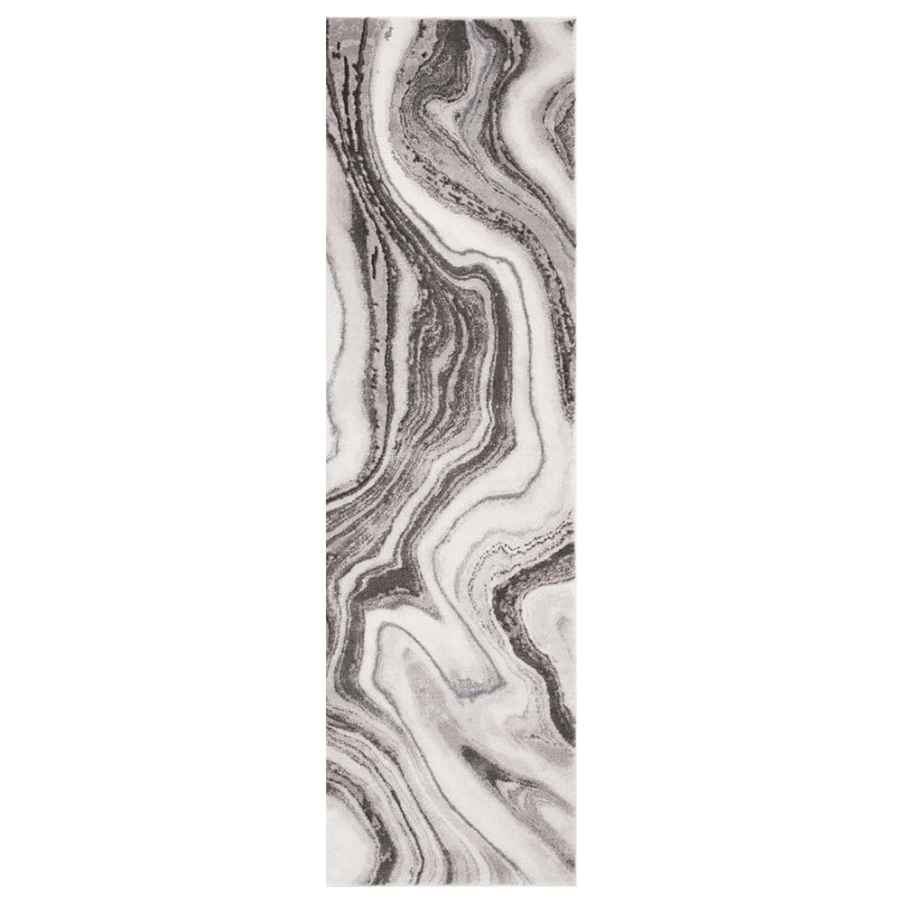 Safavieh Craft CFT819G 2"3" x 8" Grey and Silver Runner, , large