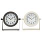 Maple and Jade 8" Clock in Black and White (Set of 2), , large