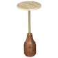 LR Home Martini Drink Table in Gold, , large