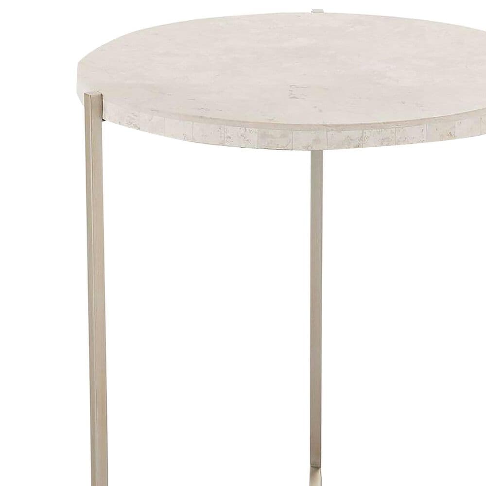 Rowe Furniture Corporation Reverie End Table in Blanca and Platinum, , large