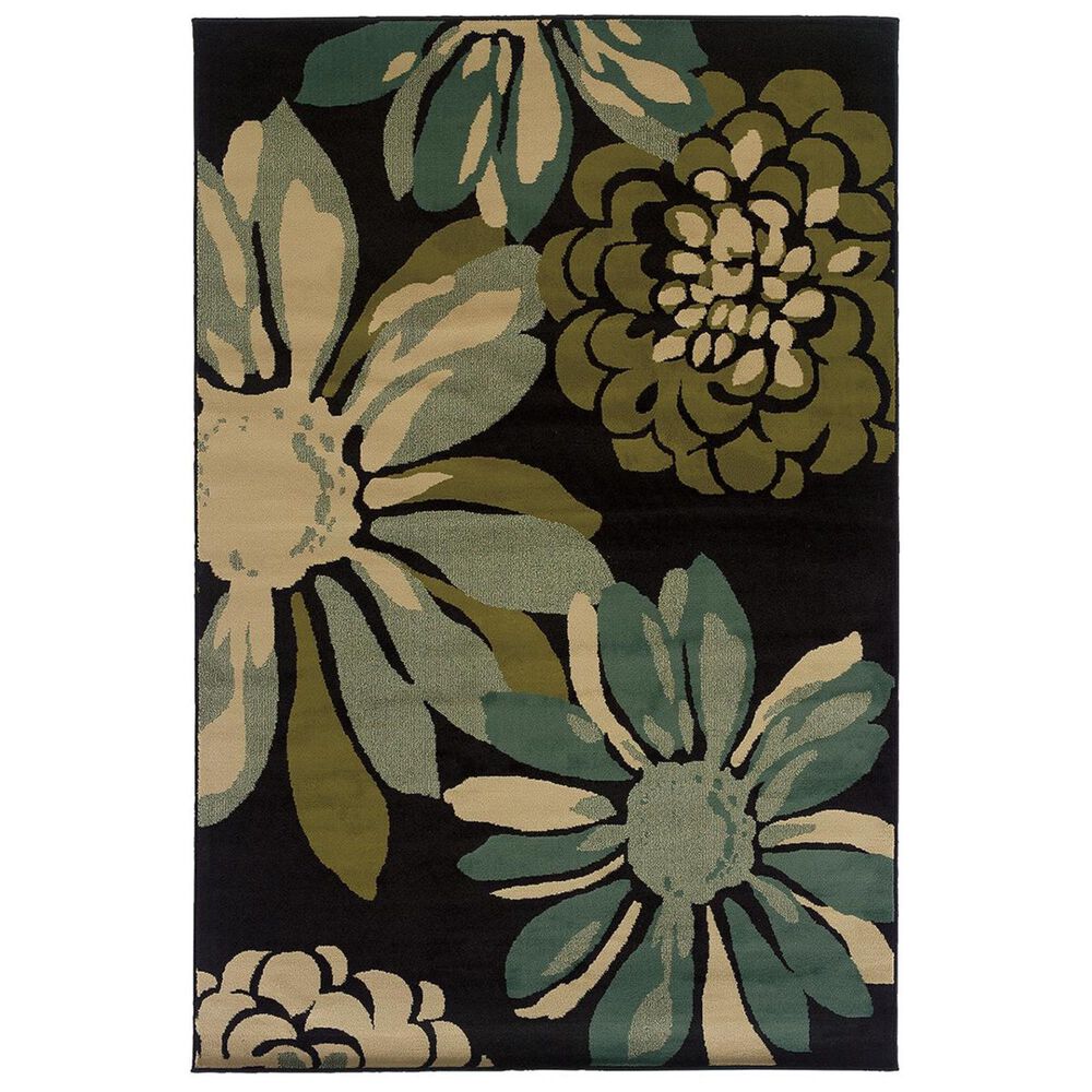 Oriental Weavers Emerson 2819A 10' x 13' Teal Area Rug, , large