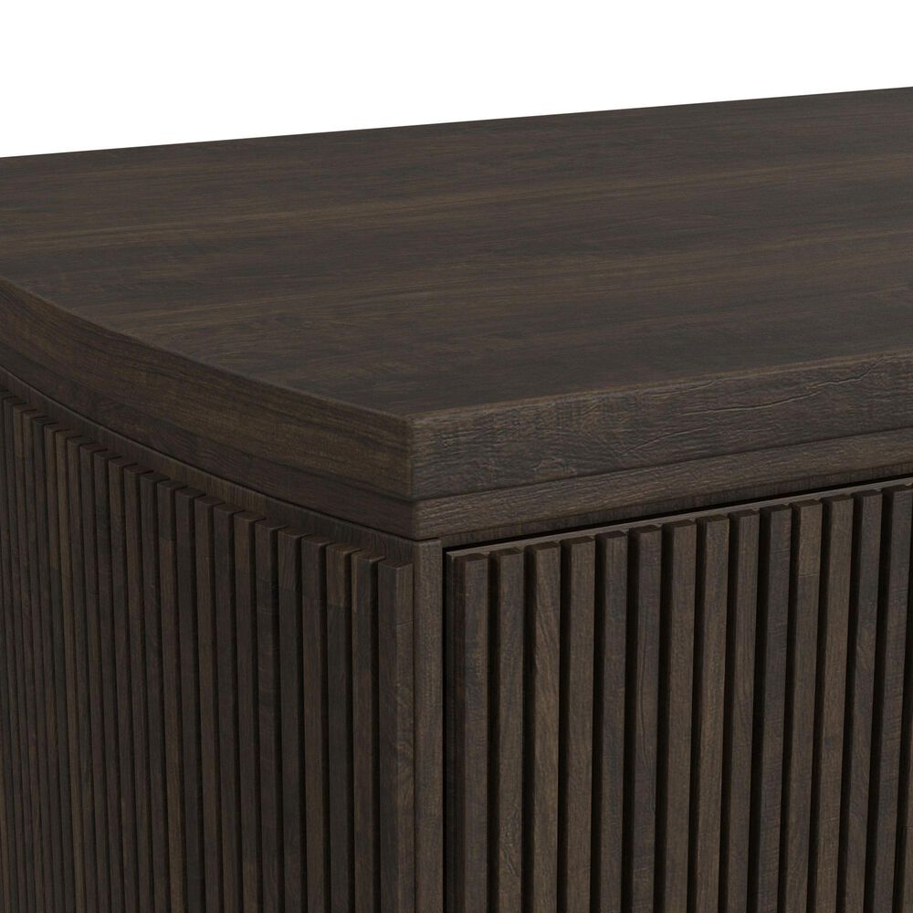Mayberry Hill Sylvie 4 Piece King Panel Bedroom Set in Dark Brown, , large