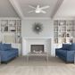 Hunter Dempsey Low Profile 52" Ceiling Fan with Lights in Fresh White, , large