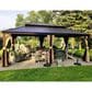 HOMLUX 12" x 20" Outdoor Hardtop Gazebo in Brown, , large