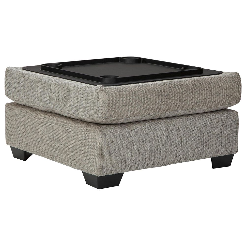 Ashley Megginson Storage Ottoman in Storm, , large
