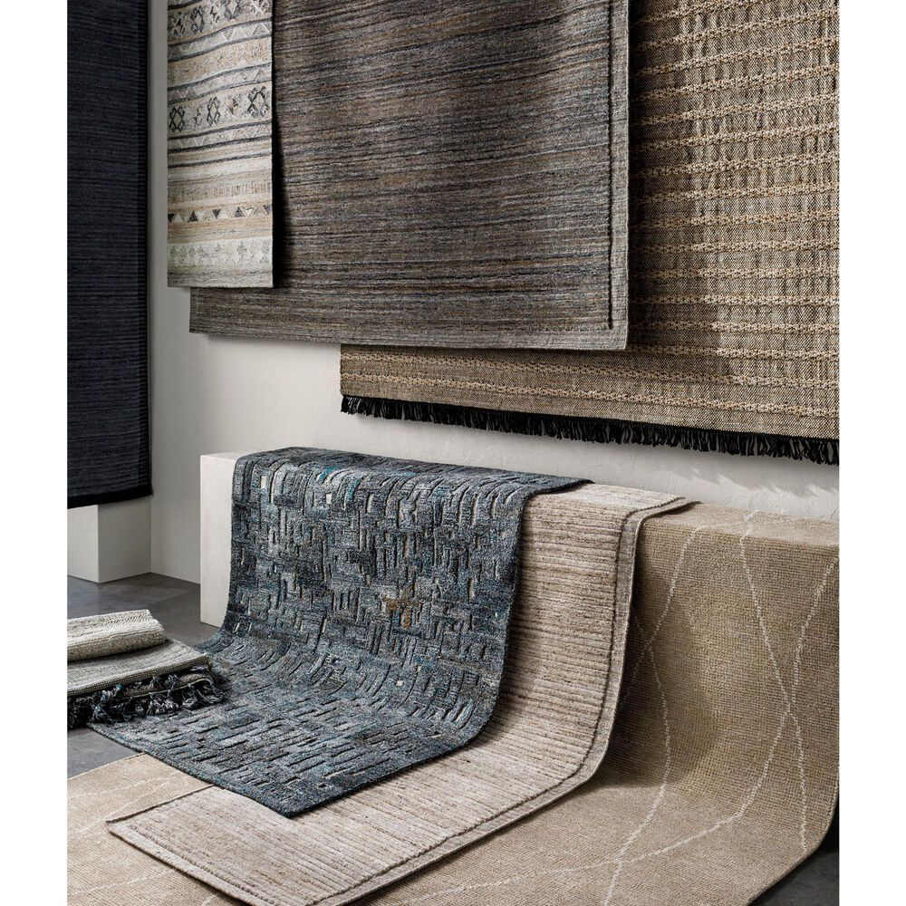 Surya Yasmin 6&#39; x 9&#39; Brown, Gray, Black and Taupe Area Rug, , large