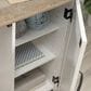 Sauder Select Drop-Leaf Sewing Cart in Lintel Oak, , large