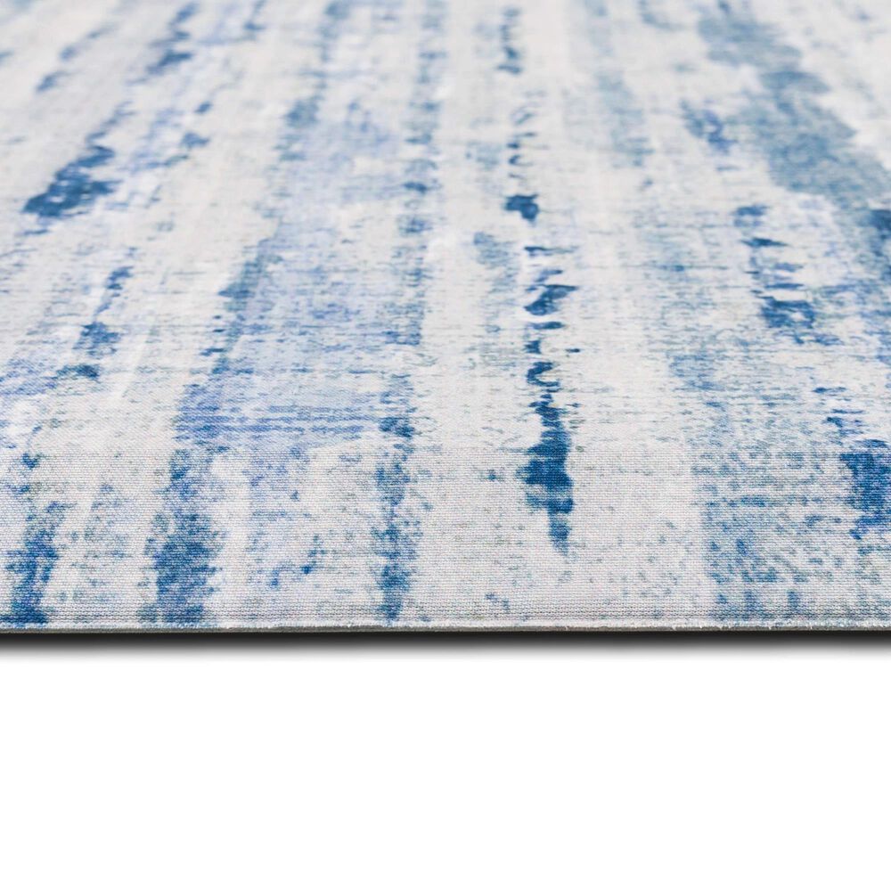 Mohawk Dri-Pro Deluxe Cerulean 1&#39;8&quot; x 3&#39;6&quot; Blue Area Rug, , large