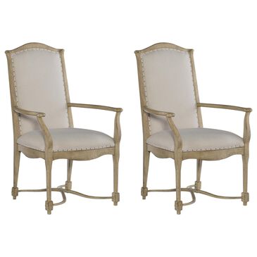 Hooker Furniture Ciao Bella Arm Chair in Natural (Set of 2), , large