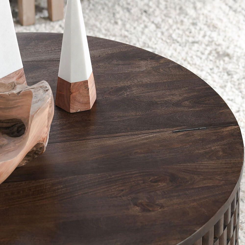 Classic Home Norwood Coffee Table in Brown, , large