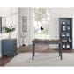 Wycliff Bay Fairmont 5-Shelf Bookcase in Dusty Blue, , large