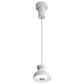 Golden Lighting Vintra LED 1-Light Pendant in Sand White with Chrome, , large