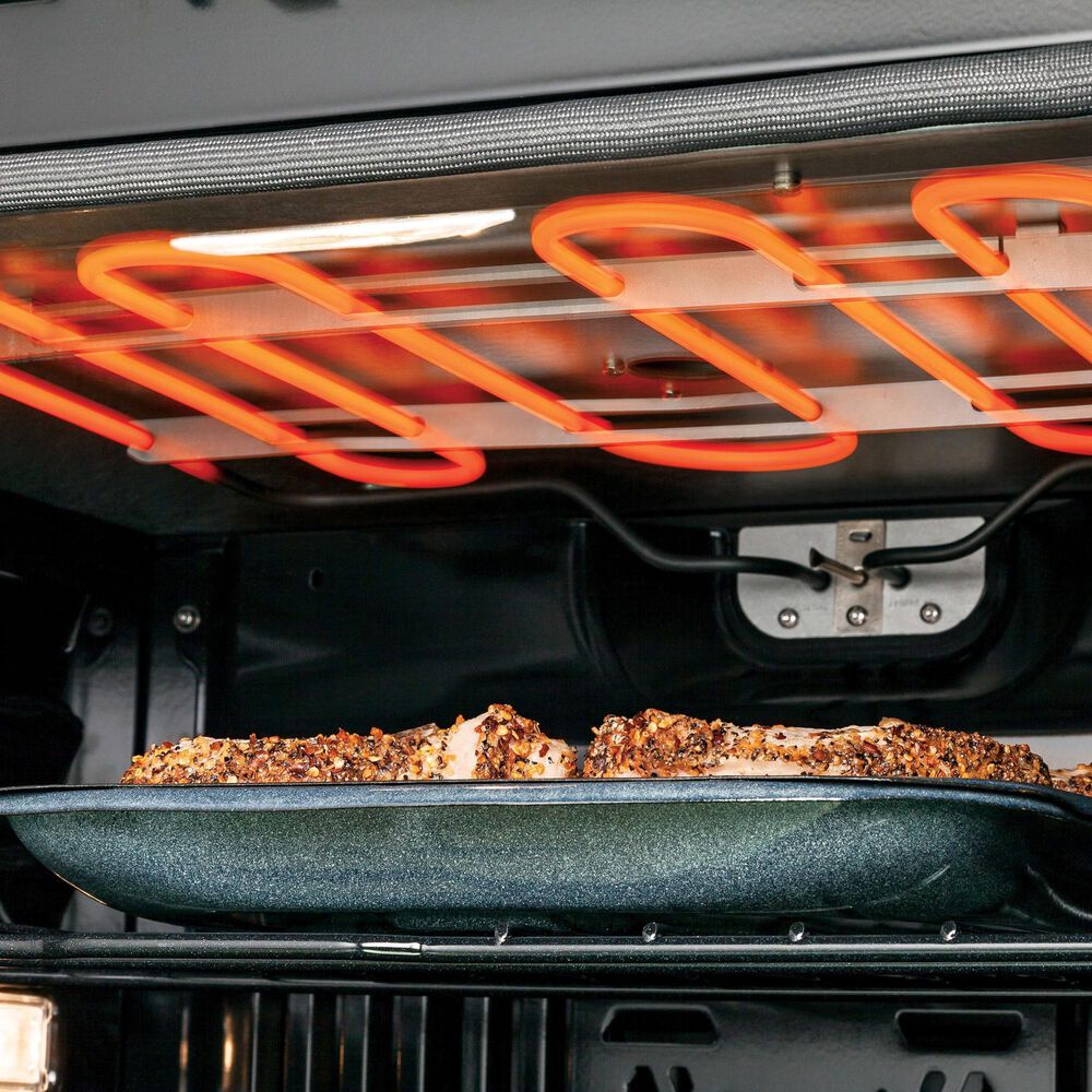 GE Profile 2-Piece Kitchen Package with 30" Built-In Microwave Combination Wall Oven and 36" Gas Cooktop in Stainless Steel, , large