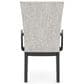 Declan Dining Canadel Arm Chair in Peppercorn Washed, , large