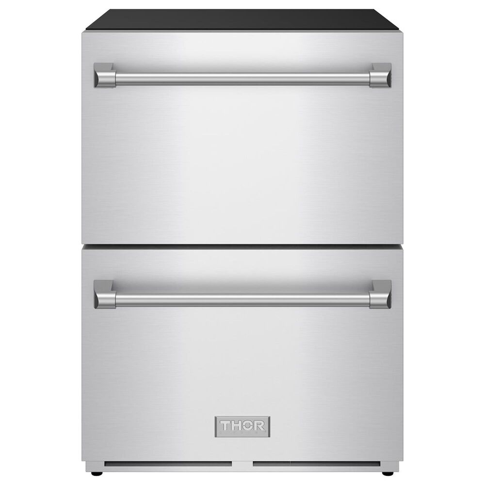 Thor Kitchen Gordon Ramsay 24" Undercounter Freezer in Stainless Steel, , large