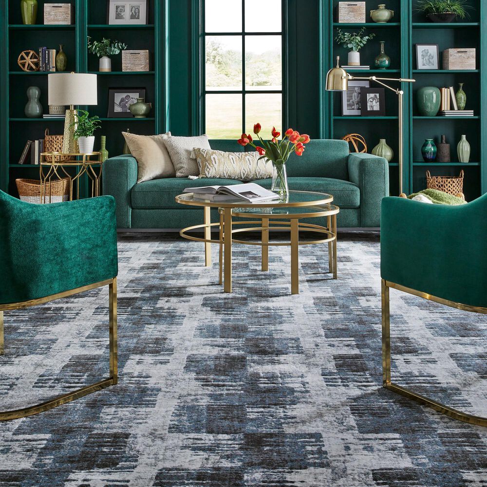 Masland Gabrielle Carpet in Indigo, , large