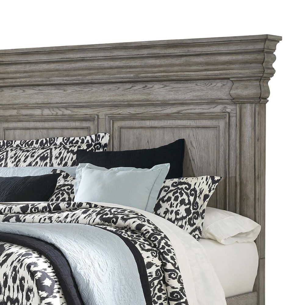 Chapel Hill Madison Ridge King Storage Bed in Bluff Gray, , large