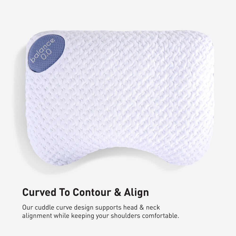 Bedgear Balance Cuddle Curve 0.0 Performance Pillow, , large